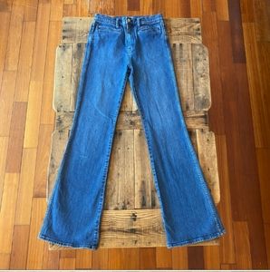 Madewell Flea Market Flare Medium Wash Size 28